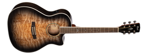 Cort GA QF TBB Grand Regal Series Semi Acoustic Guitar